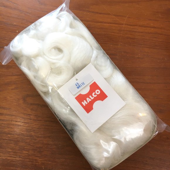 SANTA WIG  & Beard Halco Deluxe Set  #45 - Picture 3 of 4